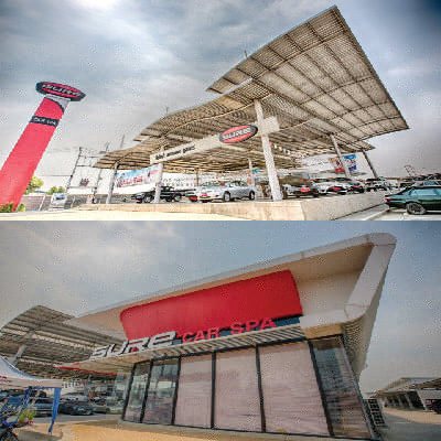 ติดตั้งแอร์โชว์รูม Toyota Sure 1