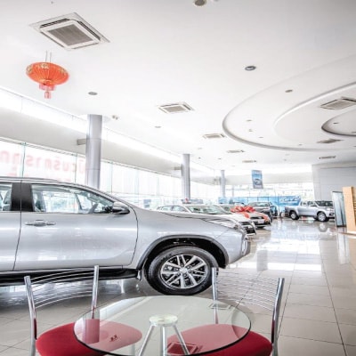 ติดตั้งแอร์โชว์รูม Toyota PS Enterprise 3