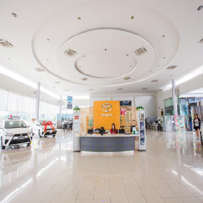 ติดตั้งแอร์โชว์รูม Toyota PS Enterprise 2